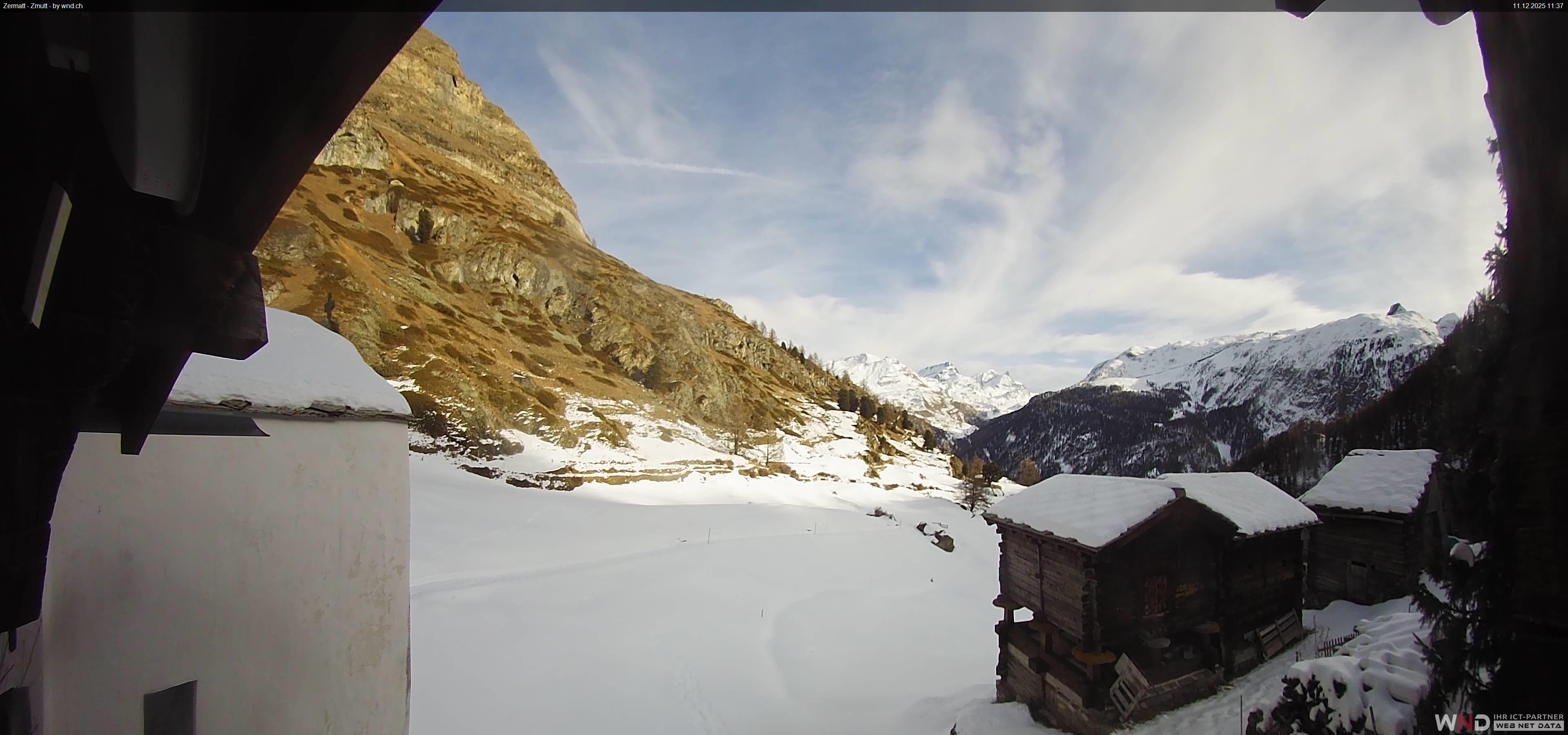 Zermatt: Webcam Z'Mutt Nord