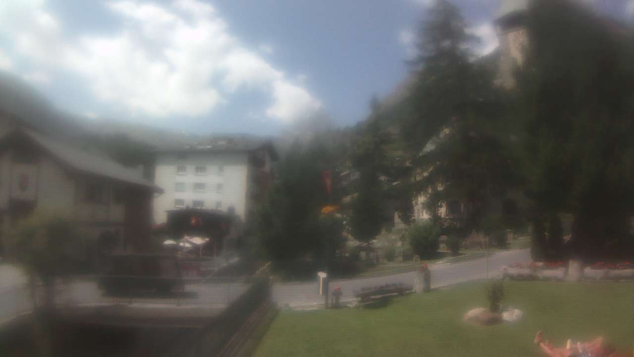 Zermatt: Webcam Kirche
