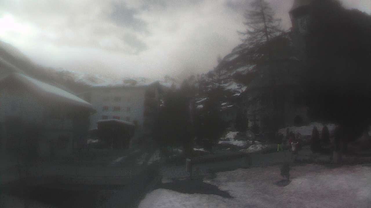 Zermatt: Webcam Kirche