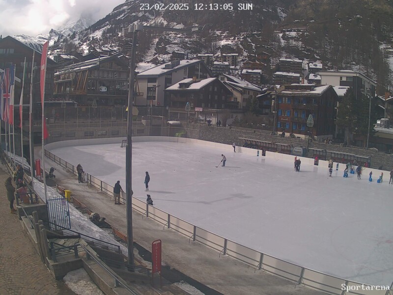 Zermatt: Webcam Sportarena